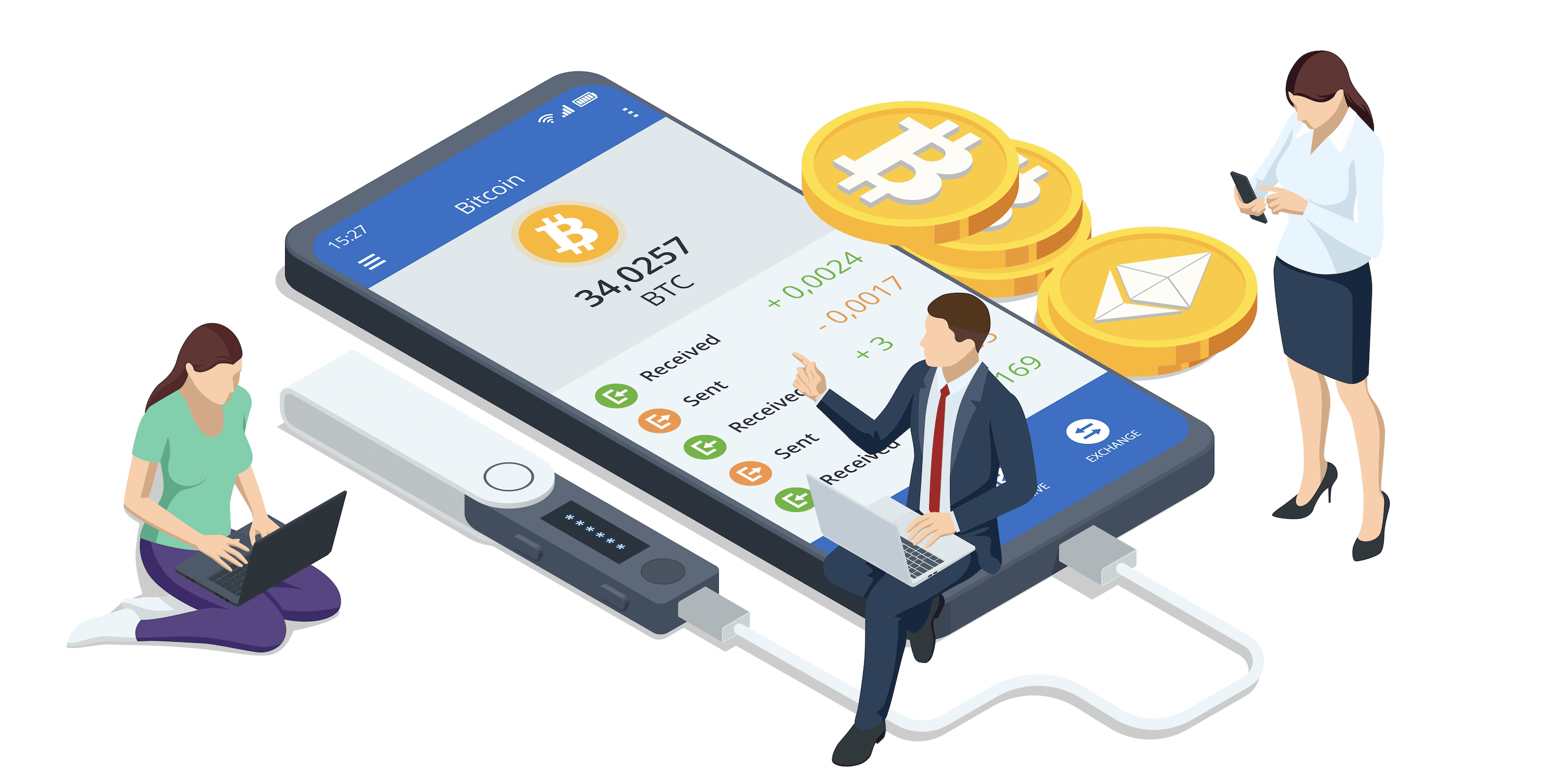 Хранение биткоина. Photo: Shutterstock.com