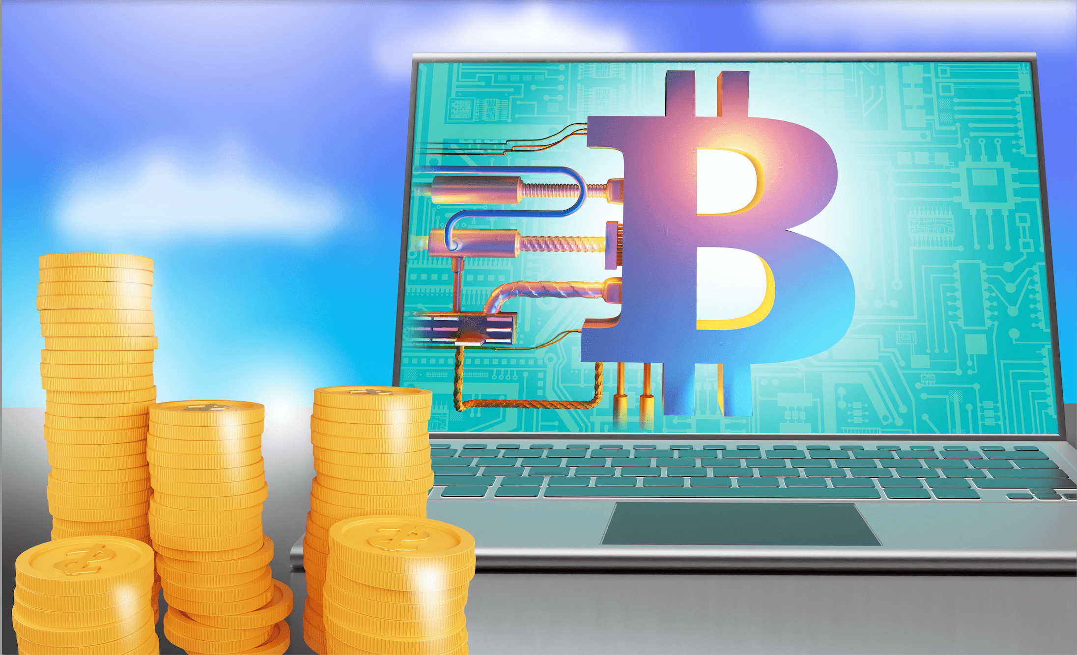 Купить биткоин на бирже. Photo: Shutterstock.com