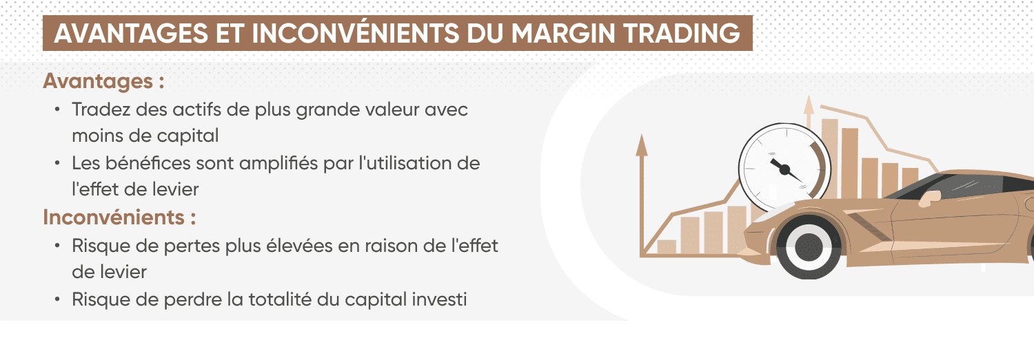 Avantages et inconvénients du trading sur marge