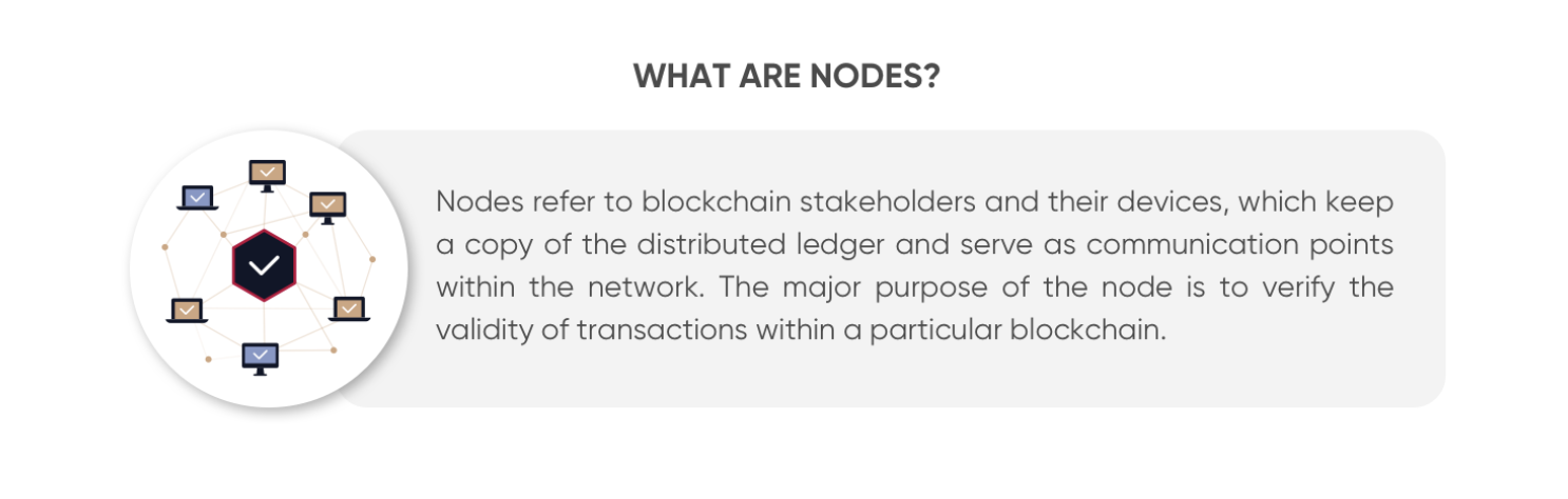 What are nodes?