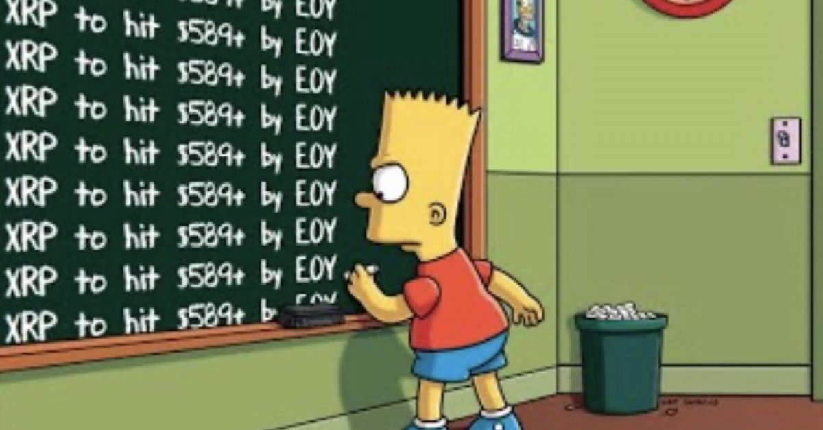 XRP Predicted To Hit 589 The Simpsons Did It Or Did They 
