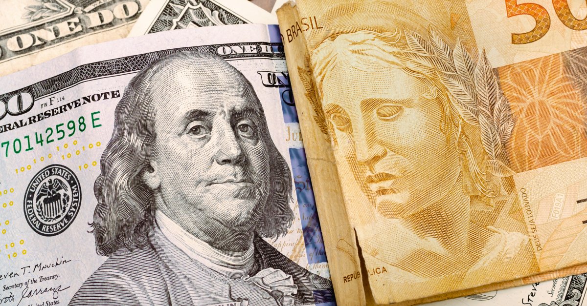 1 USD to BRL - US Dollars to Brazilian Reais Exchange Rate