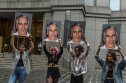 DB JPM Protestors against epstein