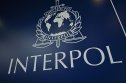 Interpol Logo of Interpol at the 89th Interpol General Assembly in 2021