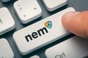 NEM (XEM) The NEM name and icon appear on a computer keyboard