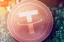 A coin with a Tether (USDT)
