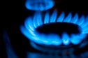 Burning gas A burning gas hob