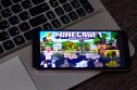 Minecraft Mobile game Minecraft Pocket Edition on the smartphone screen