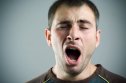 Yawn man yawning