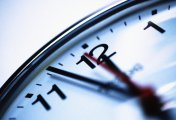 Clock ticking Photo of ticking clock.
