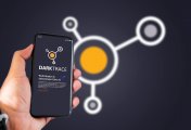 Darktrace logo on screen. Photo: Shutterstock Darktrace logo on screen. Photo: Shutterstock