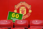Manchester United A image of a GO Glazers Out