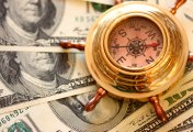 Where are the dollar and gold headed? gold and us dollar compass