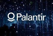 Palantir logo The Palantir Technologies logo seen at an event