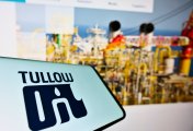 Tullow Oil share price Tullow Oil logo on phone. Photo: Shutterstock