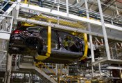 economic growth indicators: PMI inside a car factory