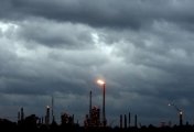 A file photo of dark clouds seen above a refinery as Hurricane Ike approaches the Gulf of Mexico near Houston, Texas September 12, 2008. A file photo of dark clouds seen above a refinery as Hurricane Ike approaches the Gulf of Mexico near Houston, Texas September 12, 2008.