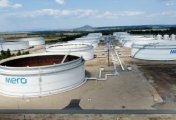 Storage tanks are seen at the Mero central oil tank farm, which moves crude through the Druzhba oil pipeline, near Nelahozeves, Czech Republic, August 10, 2022. Storage tanks are seen at the Mero central oil tank farm, which moves crude through the Druzhba oil pipeline, near Nelahozeves, Czech Republic, August 10, 2022.
