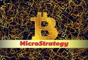An illustration of BTC and MSTR logos An illustration of BTC and MSTR logos