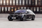Mercedes Benz S500 AMG S class Mercedes Benz S500 AMG S class in parking lot