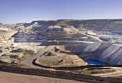 Copper mine An open pit copper mine in Chile