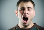 Yawn man yawning