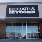 A file photo of an exterior view showing a Bed Bath & Beyond store in Novi, Michigan, U.S., January 29, 2021.