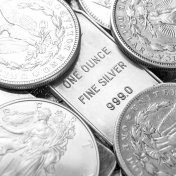 Silver coins and bullion