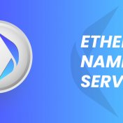 Ethereum Name Service The Ethereum Name Service logo and text