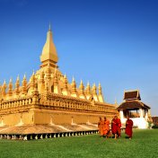 Wat Phra That Luang, Vientiane, Lao PDR