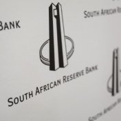 A view shows the logo of South Africa's central reserve bank, at the reserve bank offices in Pretoria, South Africa, January 26, 2023. 