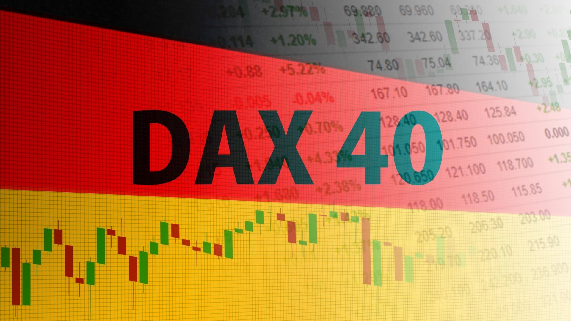 Index of 40 selected German blue chip stocks traded on the Frankfurt Stock Exchange