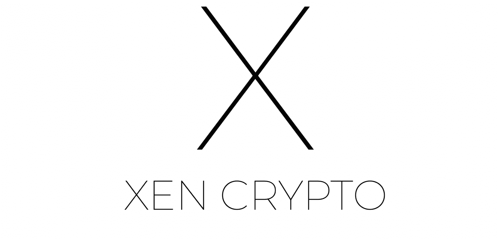 XEN A large X appears above the token’s name, xen crypto