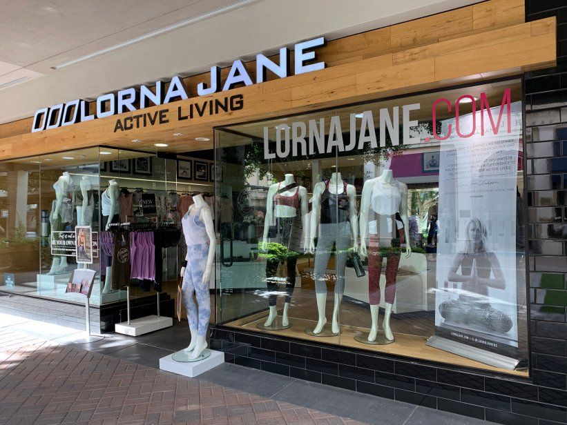 Lorna Jane storefront A Lorna Jane storefront