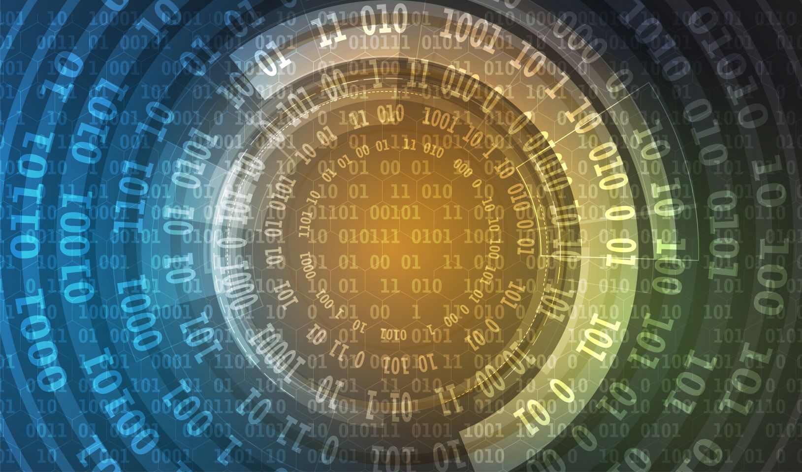 Technology security concept. Modern safety web digital background. Protection system
