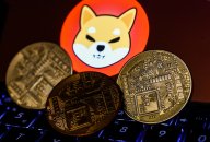 Shiba Inu Shiba Inu cryptocurrency logo displayed on a phone screen and representation of cryptocurrency are seen in this illustration photo taken in Krakow, Poland on 2 November 2021