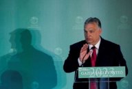Hungarian Prime Minister Viktor Orban speaks during a business conference in Budapest, Hungary, March 9, 2023. Hungarian Prime Minister Viktor Orban speaks during a business conference in Budapest, Hungary, March 9, 2023.