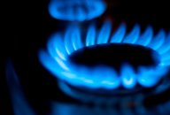 Burning gas A burning gas hob