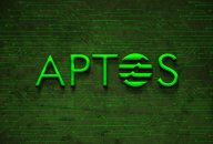 Aptos (APT) The Aptos name and logo are displayed in green over a computer circuit board