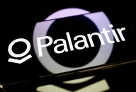Palantir Technologies-Logo auf einem Smartphone-Bildschirm