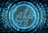 Cyber technology concept image