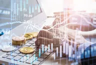 Crypto trading concept image