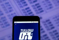 Tullow Oil Company logo on a smartphone screen