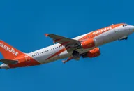 Ein startendes Airbus-Flugzeug