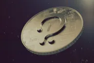 Polkadot cryptocurrency symbol. Cryptocurrency coin 3D illustration