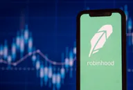 Robinhood financial investing app on a mobile device
