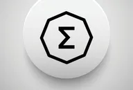Creative block chain based crypto currency Ergo (ERG) logo vector illustration design. Can be used as currency icon, badge, label, symbol, sticker and print background template