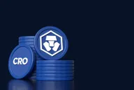 The cronos (CRO) logo