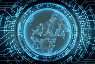 Cyber technology concept image