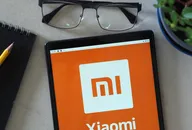 Xiaomi logo on a tablet device, representing the global consumer electronics and smartphone brand